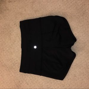 Lululemon black short spandex